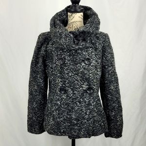 {Tribal} Black white Coat